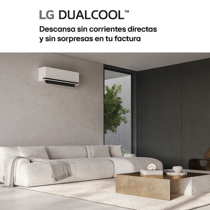 LG DualCool® 09L: Aire Acondicionado A+++/A+++, Control Consumo Futuro, Detector Presencia, WIFI, MAGNA09L.SET
